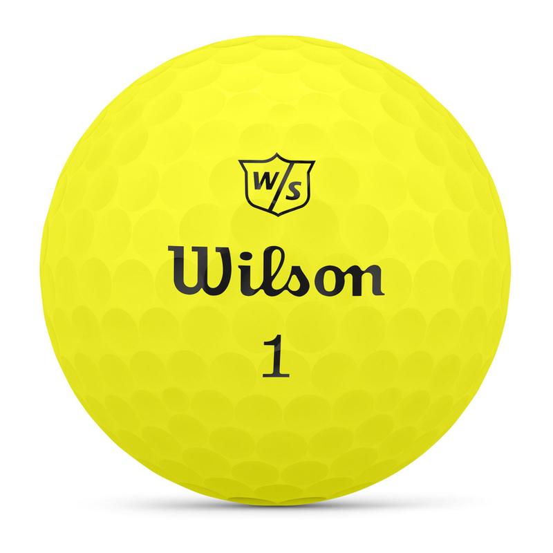 Wilson Staff Duo Soft Balls Yellow  (dzn)