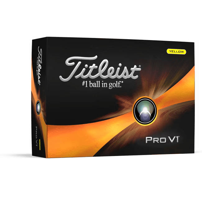 Titleist Pro V1 Golf Balls (Yellow) CHECK NO TO BASKET