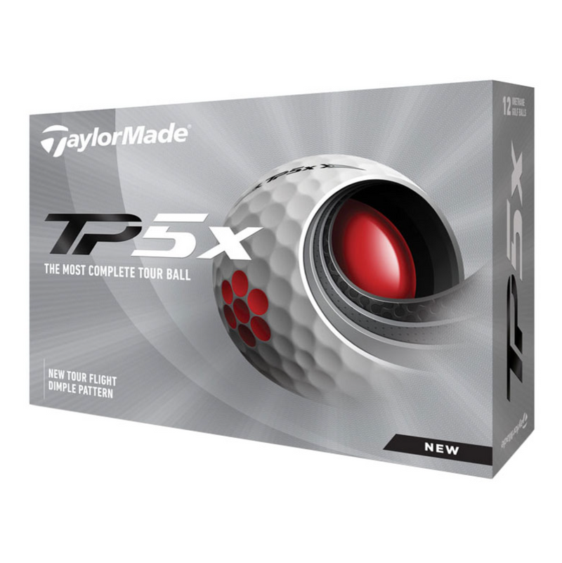 TaylorMade TP5x Golf Balls - Dozen