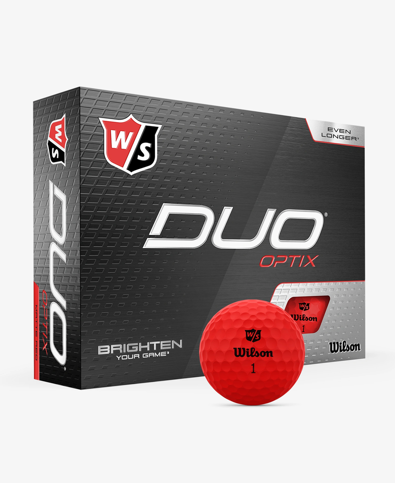 Wilson Staff Duo Optix Balls (Red)