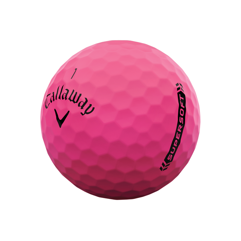 Callaway Supersoft Balls Pink (Dzn)
