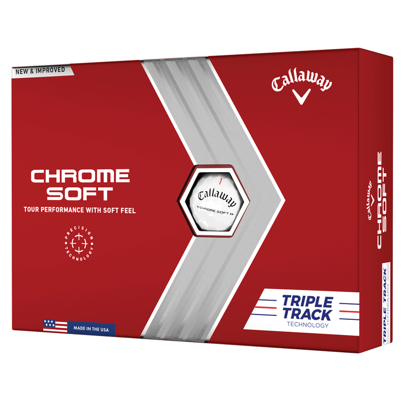 Callaway Chrome Soft Triple Track Balls - Dozen