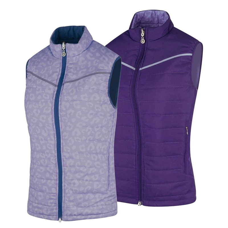 Island Green Ladies Reversible Padded Gilet