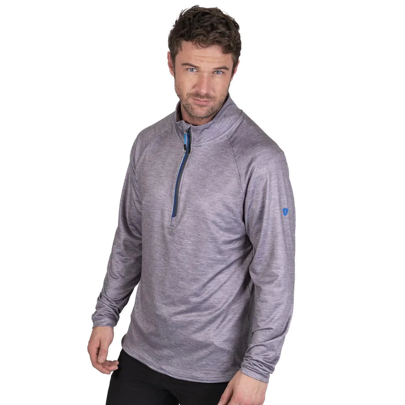 Island Green Raglan Sleeve 1/4 Zip Top Layer