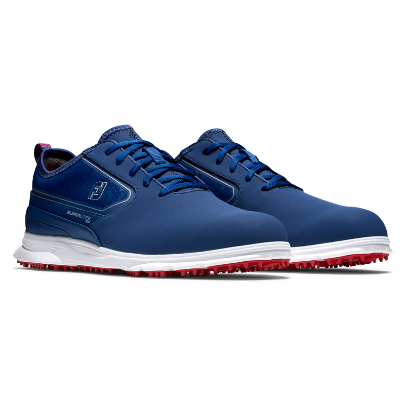 FootJoy Superlites XP Golf Shoe - Navy / Red