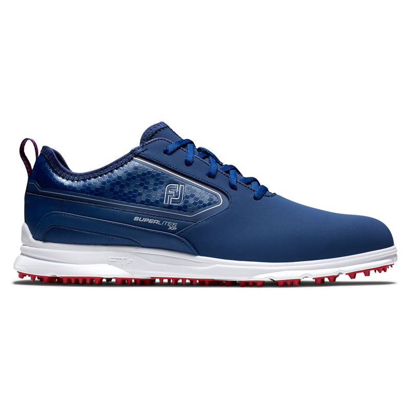 FootJoy Superlites XP Golf Shoe - Navy / Red