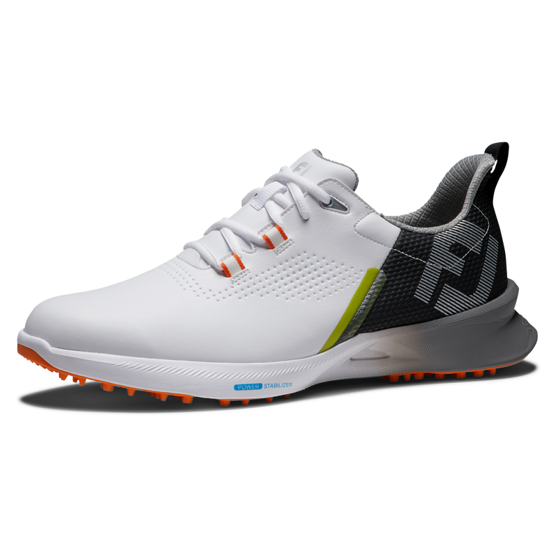 FootJoy Fuel Golf Shoes - White/Black/Orange