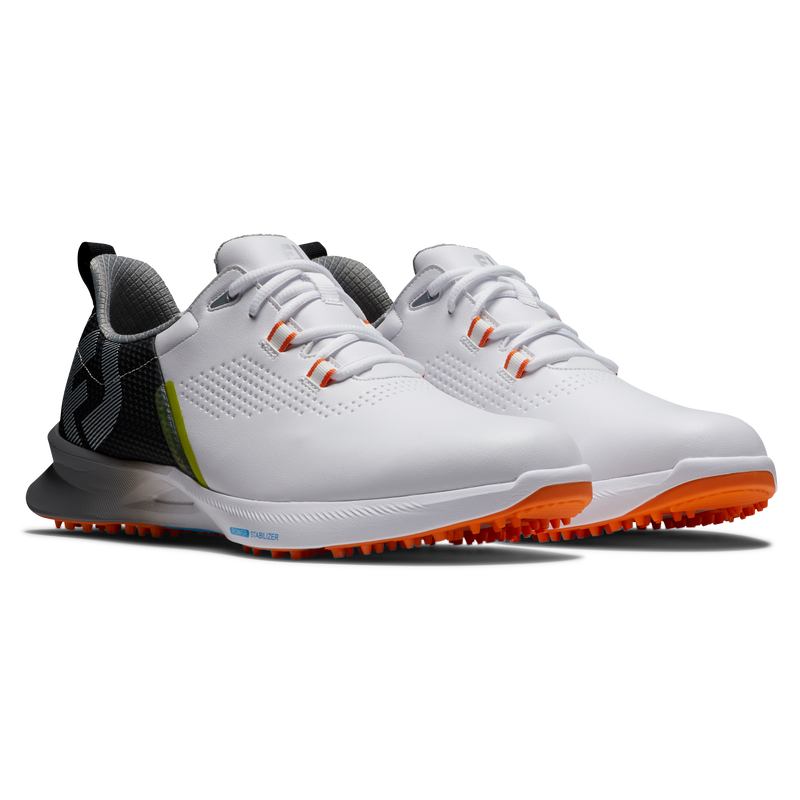 FootJoy Fuel Golf Shoes - White/Black/Orange