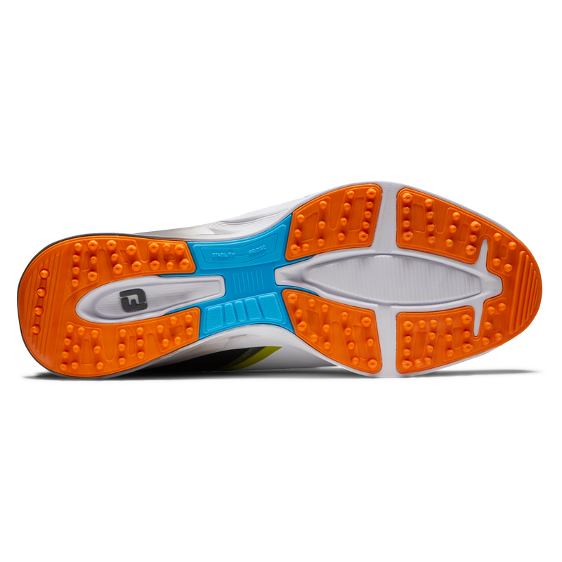 FootJoy Fuel Golf Shoes - White/Black/Orange