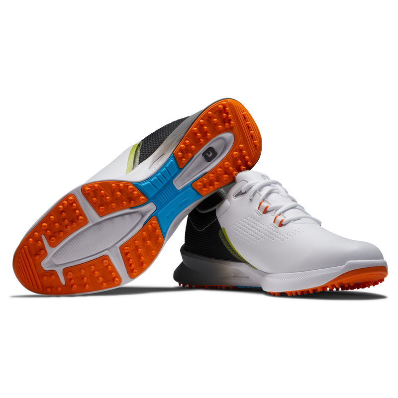 FootJoy Fuel Golf Shoes - White/Black/Orange