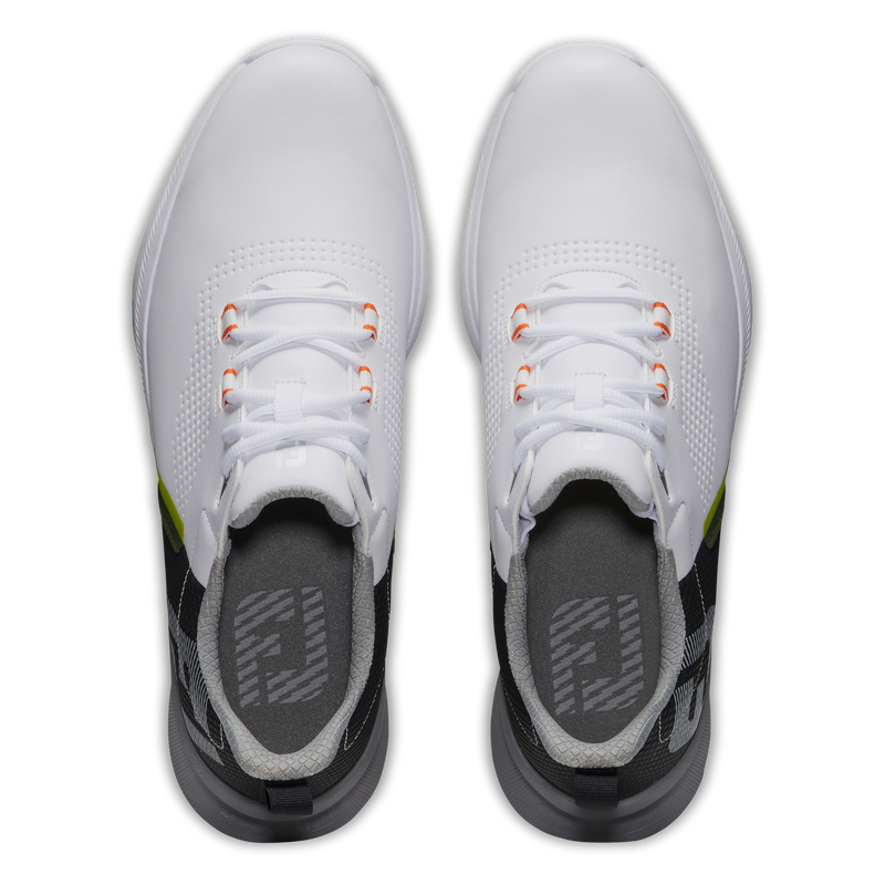 FootJoy Fuel Golf Shoes - White/Black/Orange